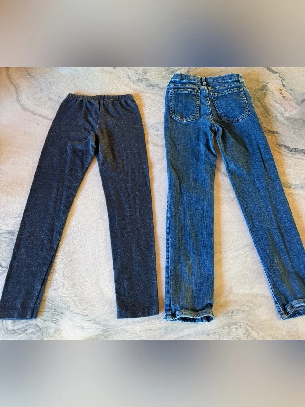CAT & JACK | M 7/8 Reg | Skinny Jeans + Jeggings 2 Pair Lot